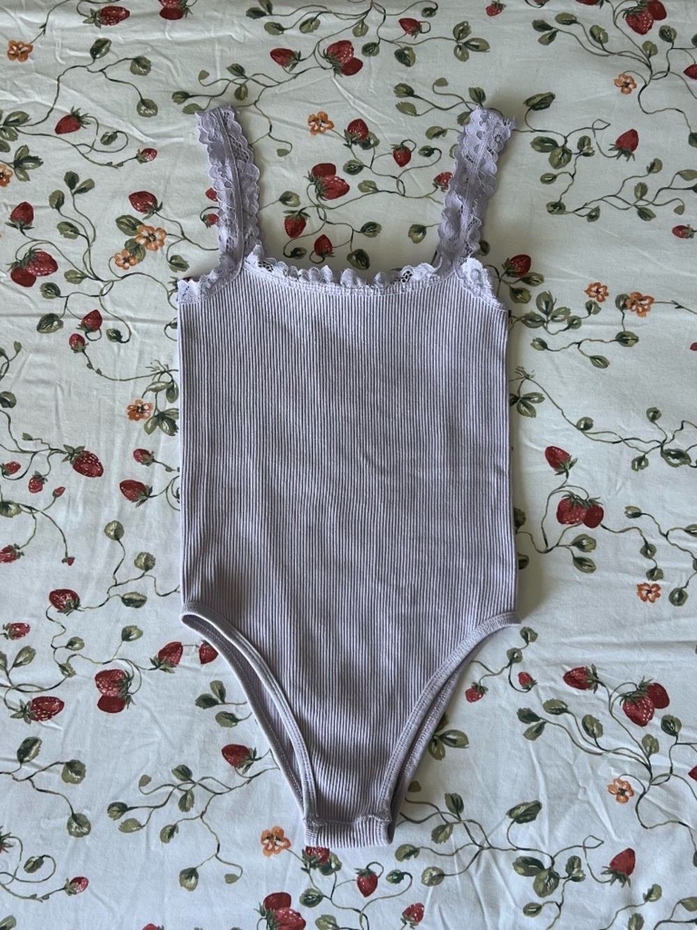 zara purple bodysuit with lace straps